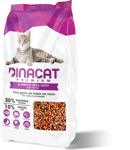 ¡DinaCat alimenta y nutre a tu gato, nuevo integrante de DinaPets!