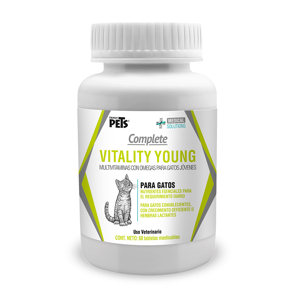 Complete Vitality Young para Gatos C/60 Tab