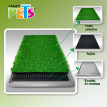 Cargar imagen en el visor de la galería, Tapete entrenador de pasto sintético - Doggie Grass