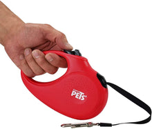 Cargar imagen en el visor de la galería, Correa retractil roja