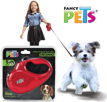 Cargar imagen en el visor de la galería, Correa retractil roja