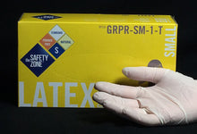 Cargar imagen en el visor de la galería, Guante de Latex Chico (caja c/100 uds) certificados por la FDA