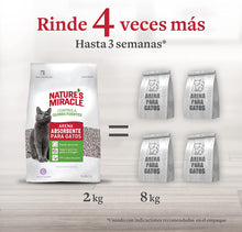 Cargar imagen en el visor de la galería, Arena Absorbente aroma Lavanda 2.0 Kg Para Gato NATURE´S MIRACLE