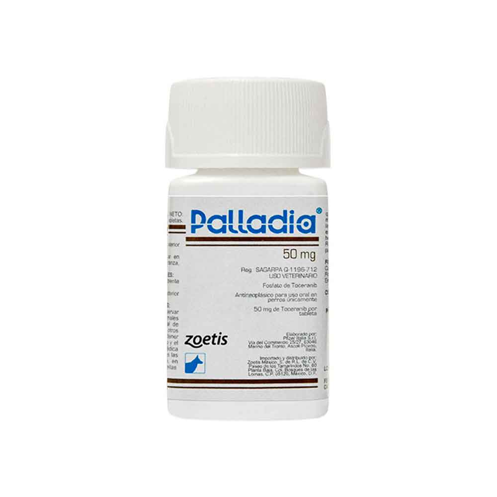 Palladia 50 mg con 30 tabletas