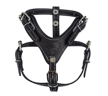 Cargar imagen en el visor de la galería, Pechera de piel para perro