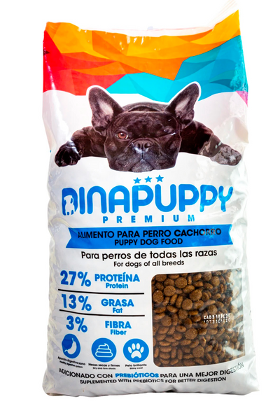 ¡DinaPuppy mejora su fórmula, sabor y apariencia, ahora todavía más premium!