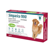 Cargar imagen en el visor de la galería, Simparica Trio - 1 tableta (20 a 40 KG)