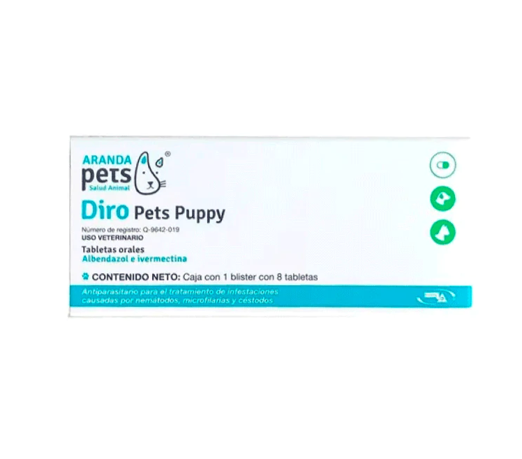 Diro Pets Puppy 8 tab Aranda Pets
