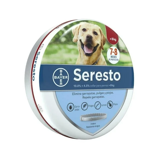 Seresto Collar antipulgas y antigarrapatas (Perro Grande)