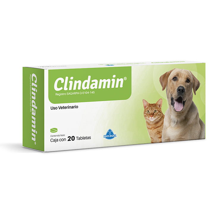 Clindamin- Biozoo (20 tabletas)