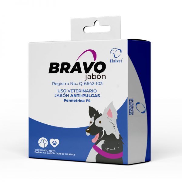 Bravo Jabón 80 g Halvet