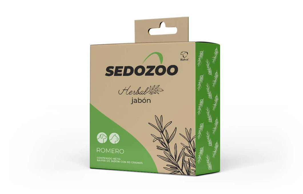 Sedozoo Herbal Romero Jabón 80 g Halvet