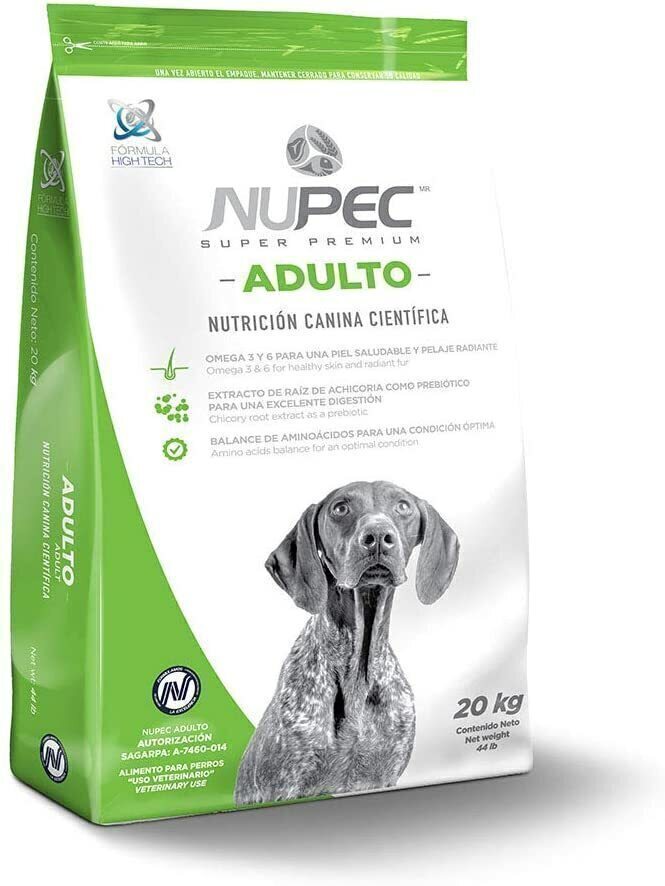 Nupec Adulto 20 kG - Raza Mediana y Grande