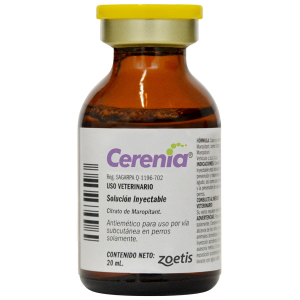 Cerenia 20 ml inyectable