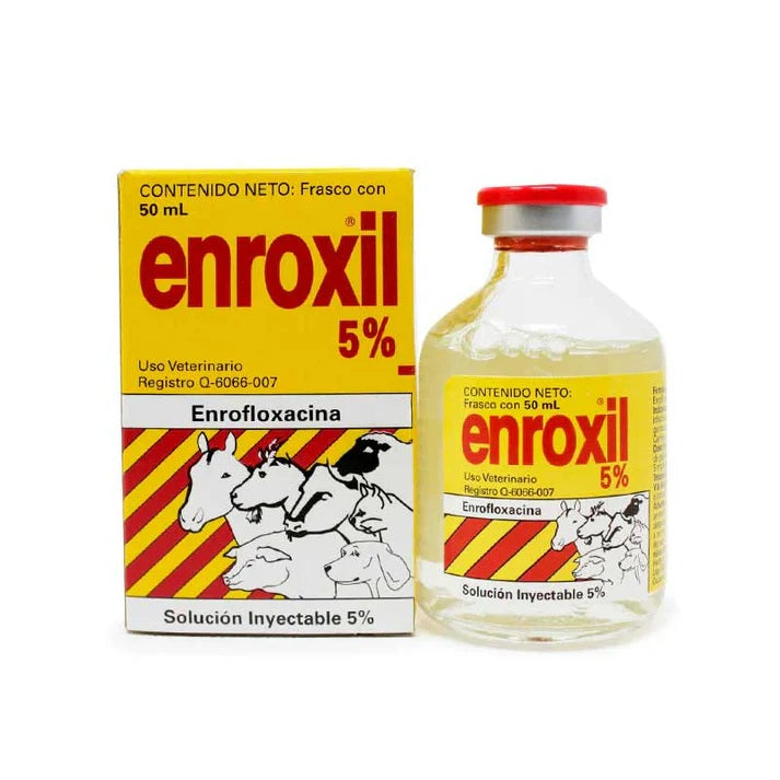 Enroxil Inyectable 5% 50 ml Senosiain