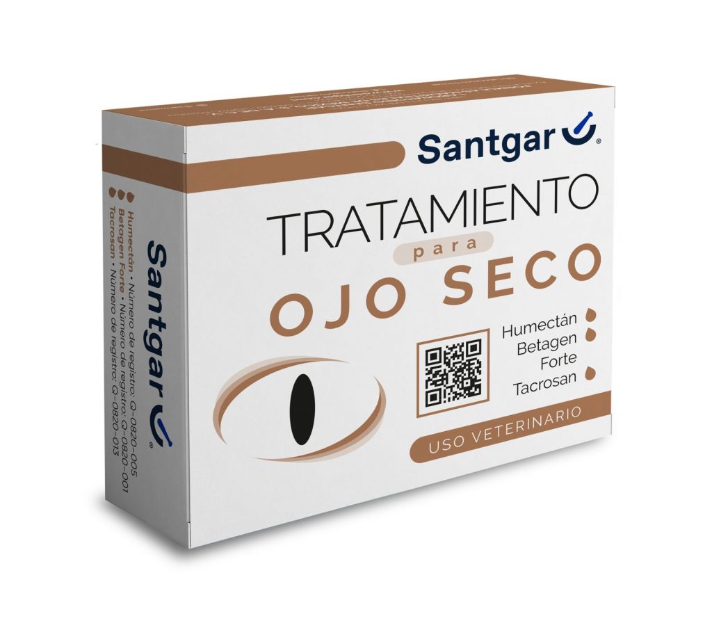 Kit tratamiento para Ojo Seco Santgar (Humectán, Betagen Forte, Tacrosan)