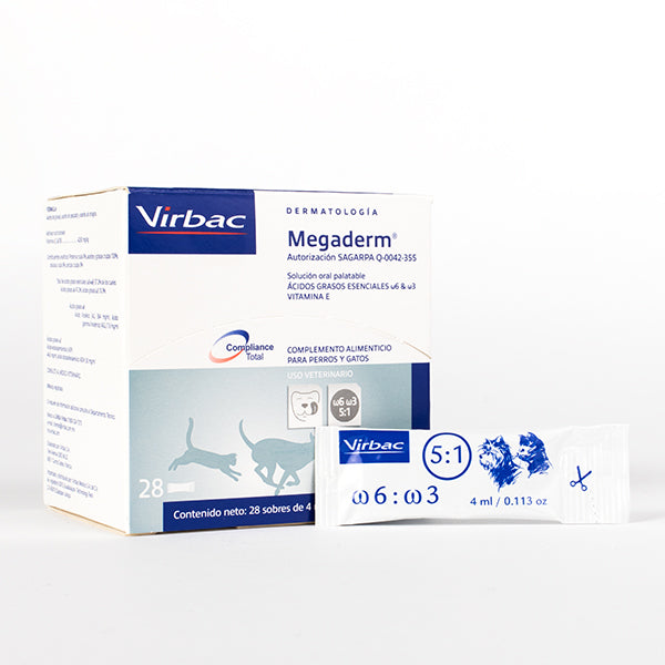 Megaderm con 28 sobres – mypets.mx