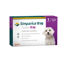 Cargar imagen en el visor de la galería, Simparica 10 MG - 1 tableta (2.5 a 5 KG)
