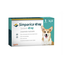 Cargar imagen en el visor de la galería, Simparica 40 MG - 1 tableta (10 a 20 KG)