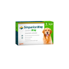 Cargar imagen en el visor de la galería, Simparica 80 MG - 1 tableta (20 a 40 KG)