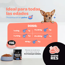 Cargar imagen en el visor de la galería, Digestive Prebiotics Suplemento de Prebióticos 350 g (Perros y Gatos)