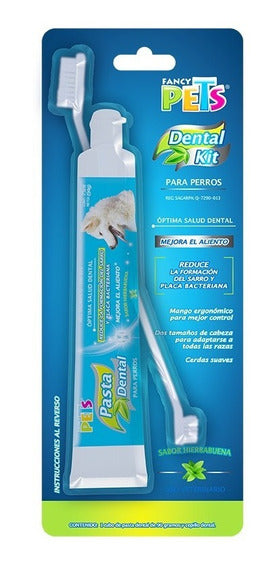 Kit Dental - Pasta y Cepillo para perro