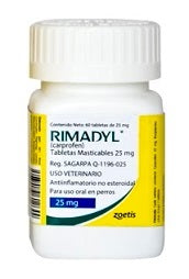 Rimadyl 25 mg - 60 tabletas Masticables